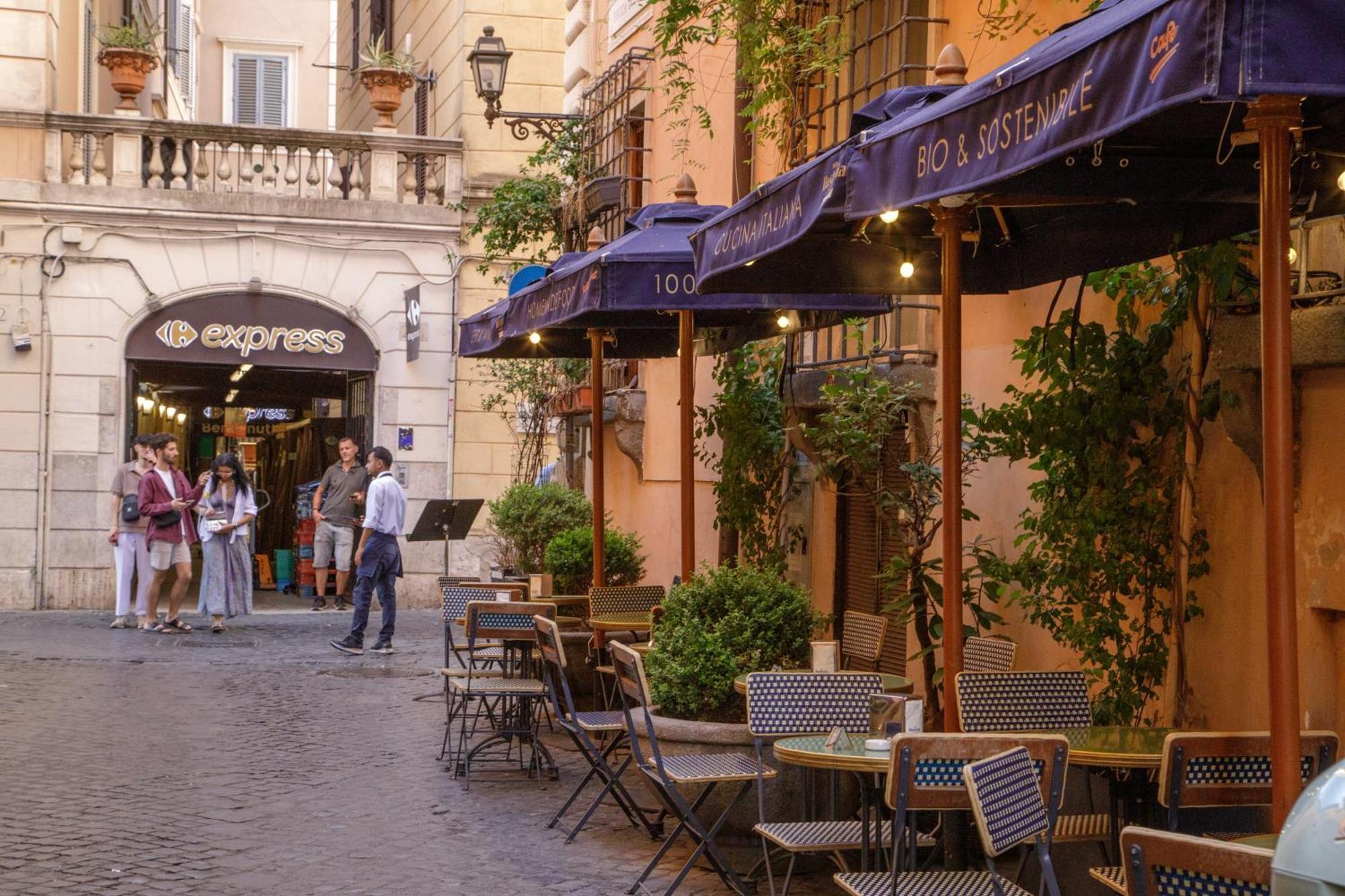 Rooftop Boho Loft Spanish Steps โรม ภายนอก รูปภาพ